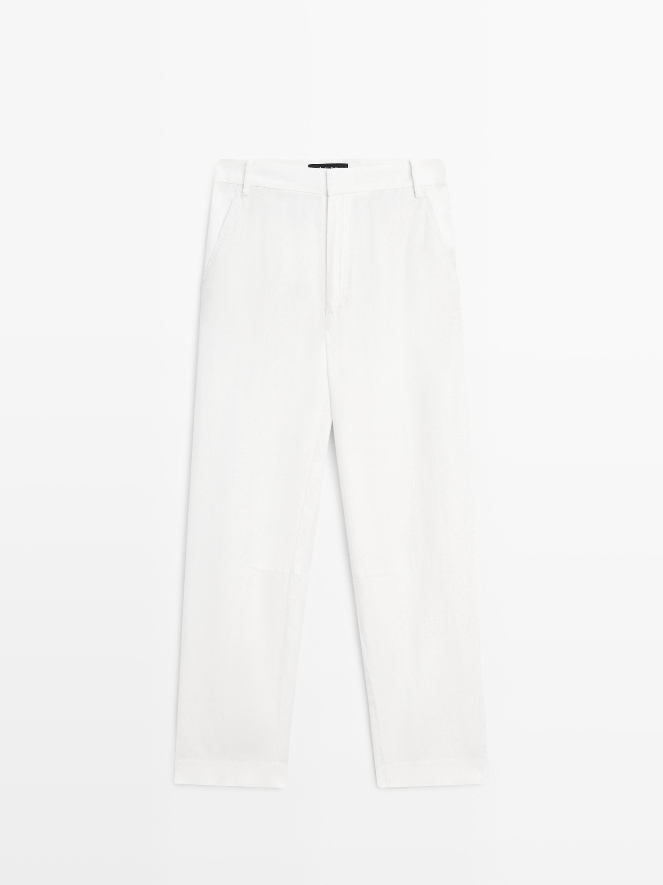 Pantalon fluide 100 % lin